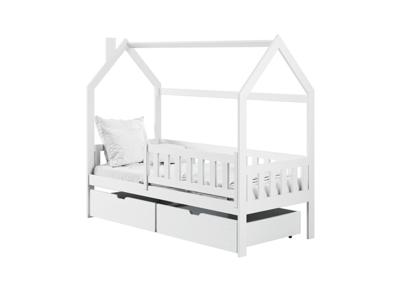 Vaikiška lova su stalčiais NATAN 90x200 6 Vaikiška lova su stalčiais NATAN 90x200 6