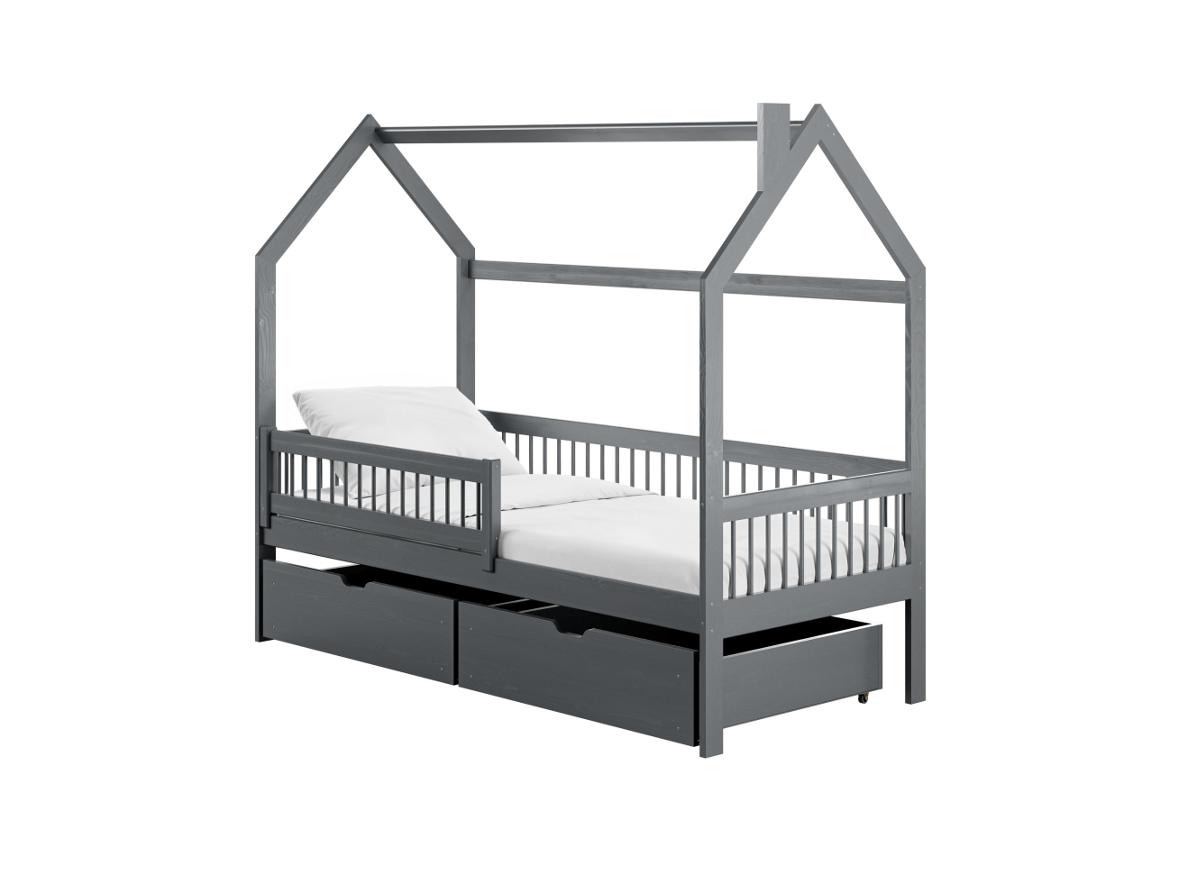 Vaikiška lova su stalčiais OSKAR 80x180 7 Vaikiška lova su stalčiais OSKAR 80x180 7