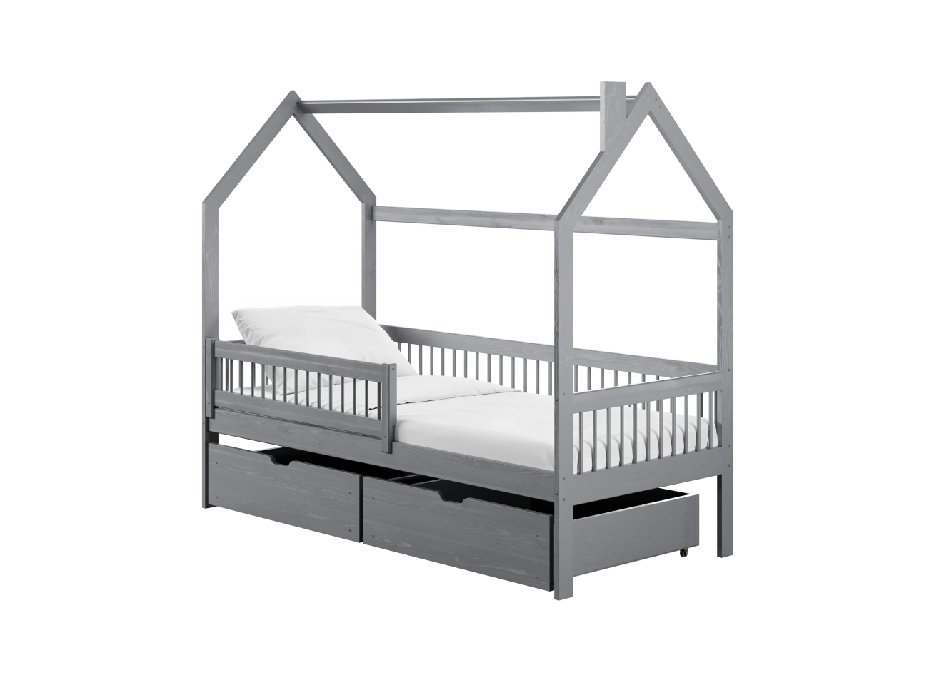 Vaikiška lova su stalčiais OSKAR 80x200 8 Vaikiška lova su stalčiais OSKAR 80x200 8