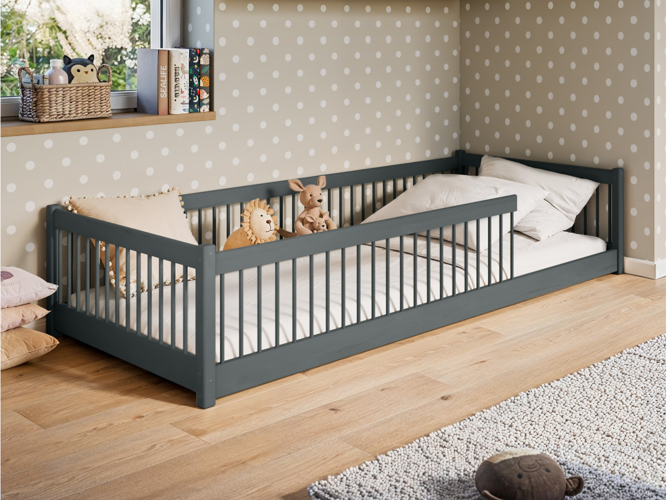 Vaikiška lova PEDRO 80x180 4 Vaikiška lova PEDRO 80x180 4