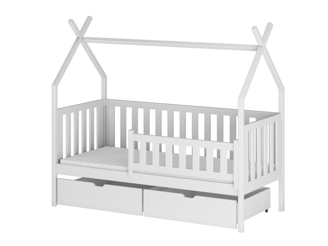 Vaikiška lova su stalčiais SIMBA 80x160 7