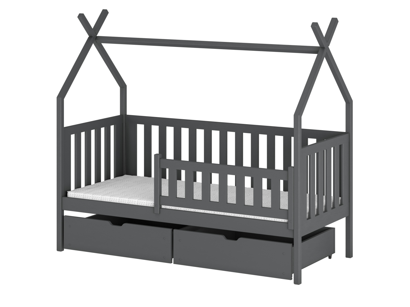 Vaikiška lova su stalčiais SIMBA 80x160 8 Vaikiška lova su stalčiais SIMBA 80x160 8