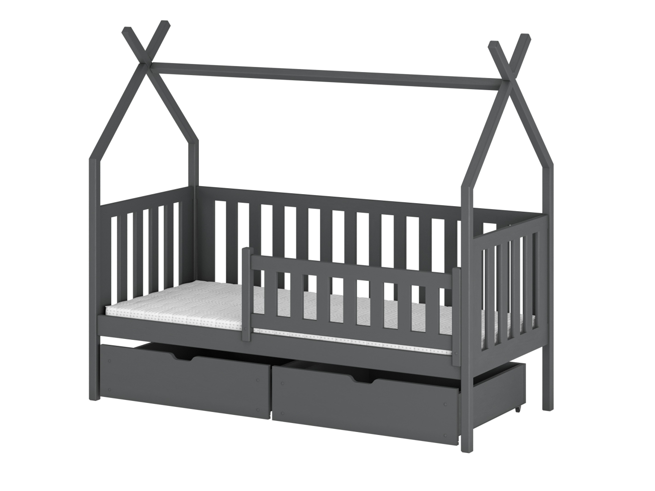 Vaikiška lova su stalčiais SIMBA 80x180 8