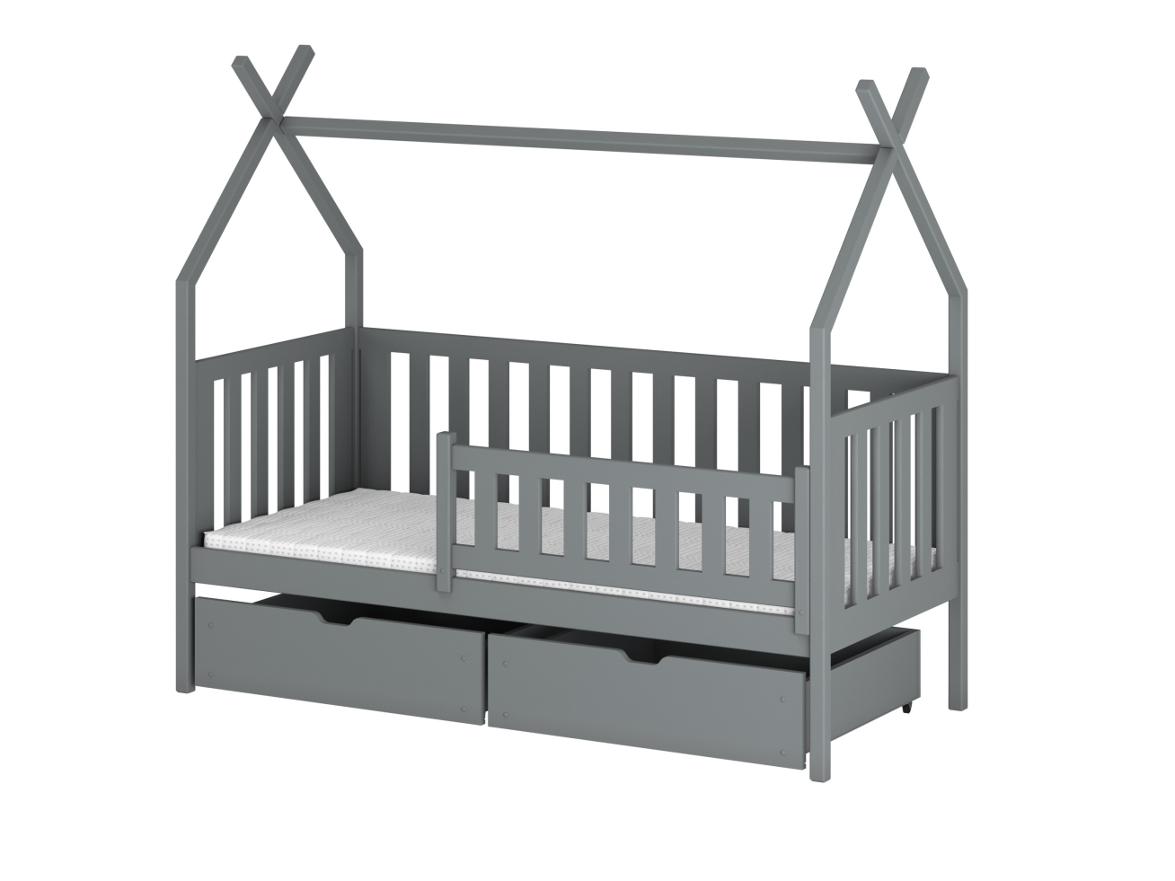 Vaikiška lova su stalčiais SIMBA 80x180 9