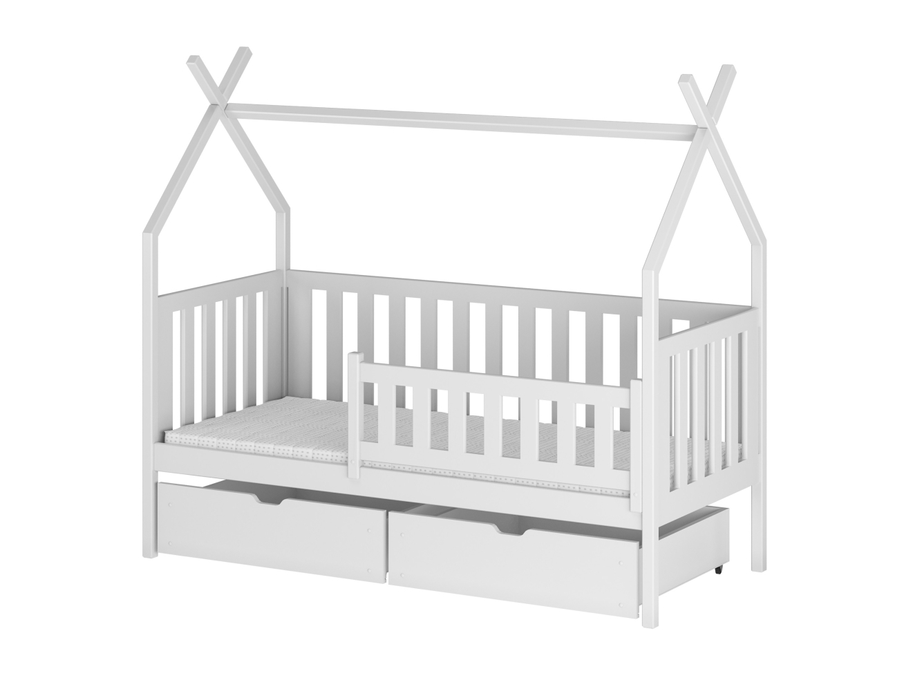 Vaikiška lova su stalčiais SIMBA 80x200 7