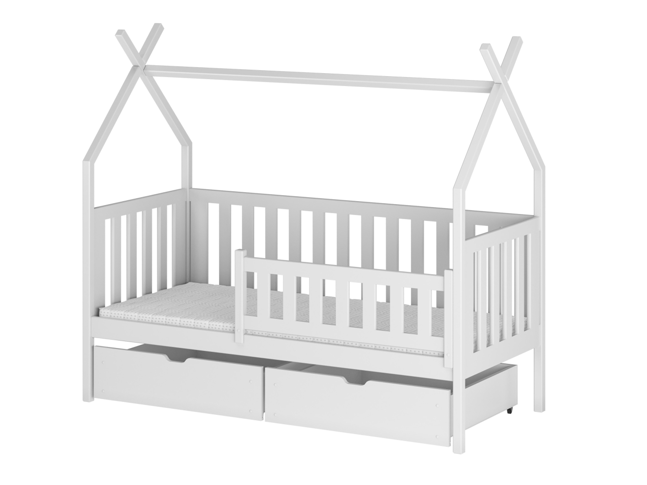 Vaikiška lova su stalčiais SIMBA 90x190 7