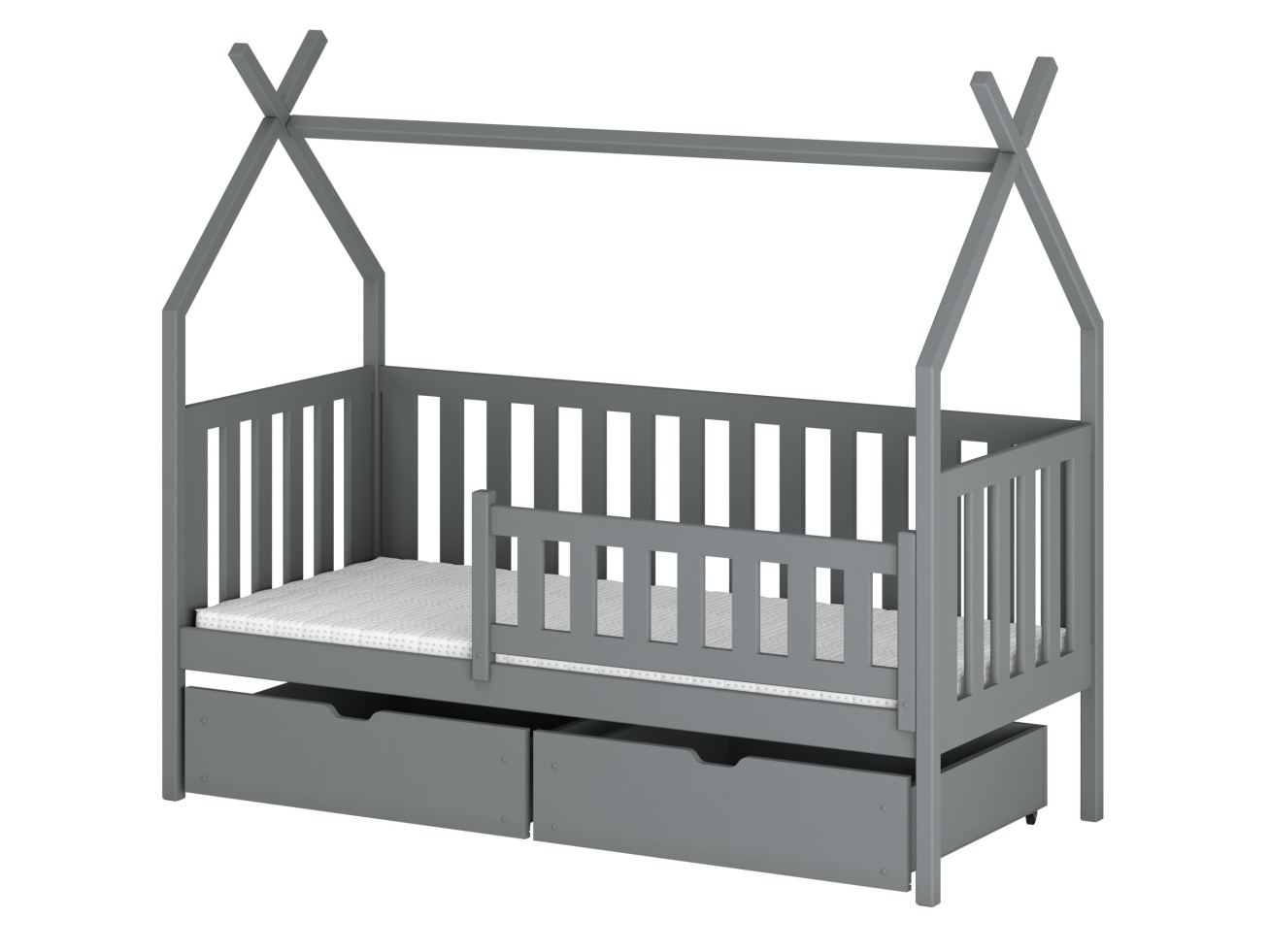 Vaikiška lova su stalčiais SIMBA 90x200 9 Vaikiška lova su stalčiais SIMBA 90x200 9