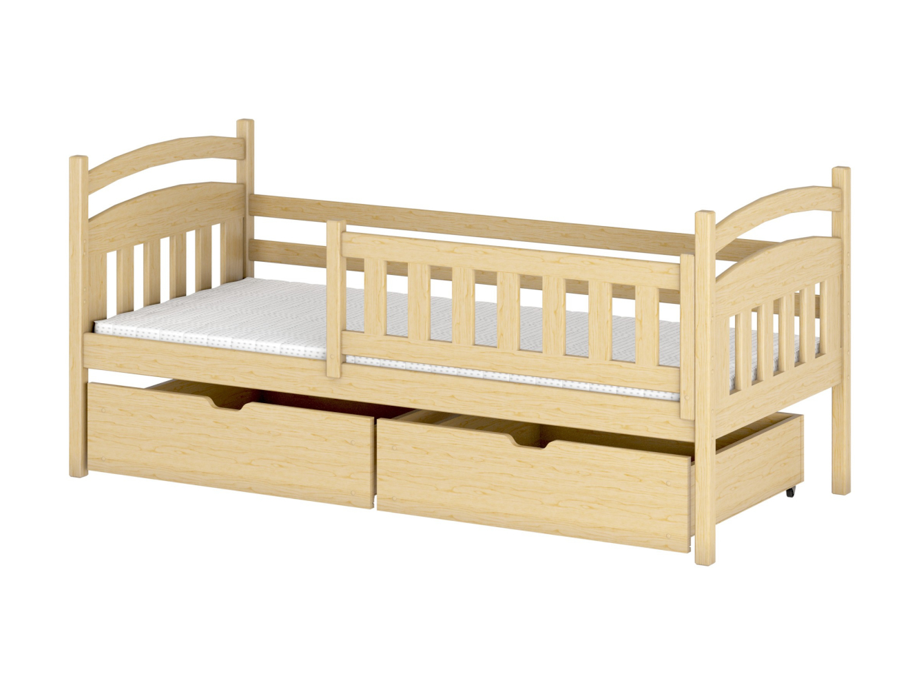 Vaikiška lova su stalčiais TERRY 80x200 10 Vaikiška lova su stalčiais TERRY 80x200 10