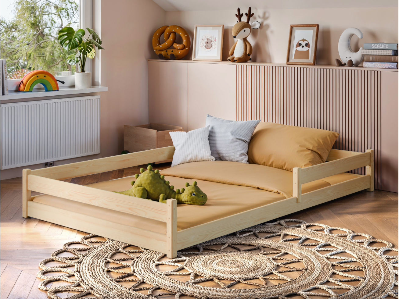 Vaikiška lova ZOFIA 120x200 6 Vaikiška lova ZOFIA 120x200 6