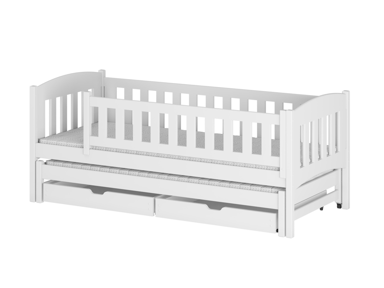 Dvigulė vaikiška lova su stalčiais AMELKA 80x160 10 Dvigulė vaikiška lova su stalčiais AMELKA 80x160 10