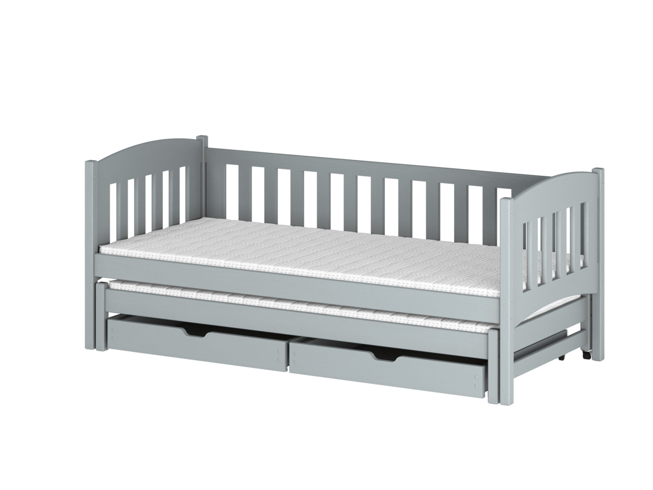 Dvigulė vaikiška lova su stalčiais AMELKA 80x180 12 Dvigulė vaikiška lova su stalčiais AMELKA 80x180 12