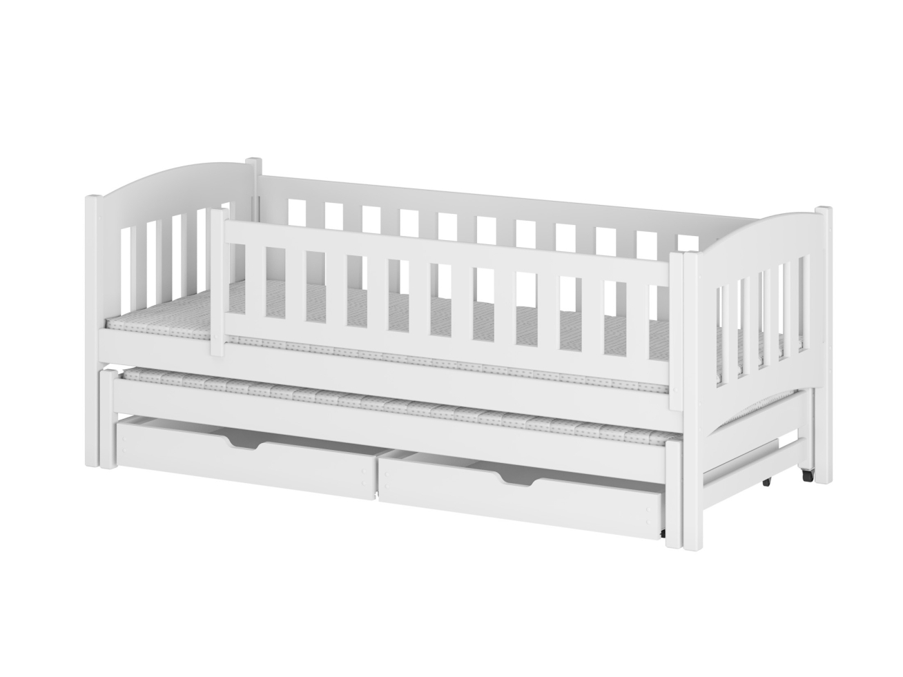 Dvigulė vaikiška lova su stalčiais AMELKA 90x190 10 Dvigulė vaikiška lova su stalčiais AMELKA 90x190 10