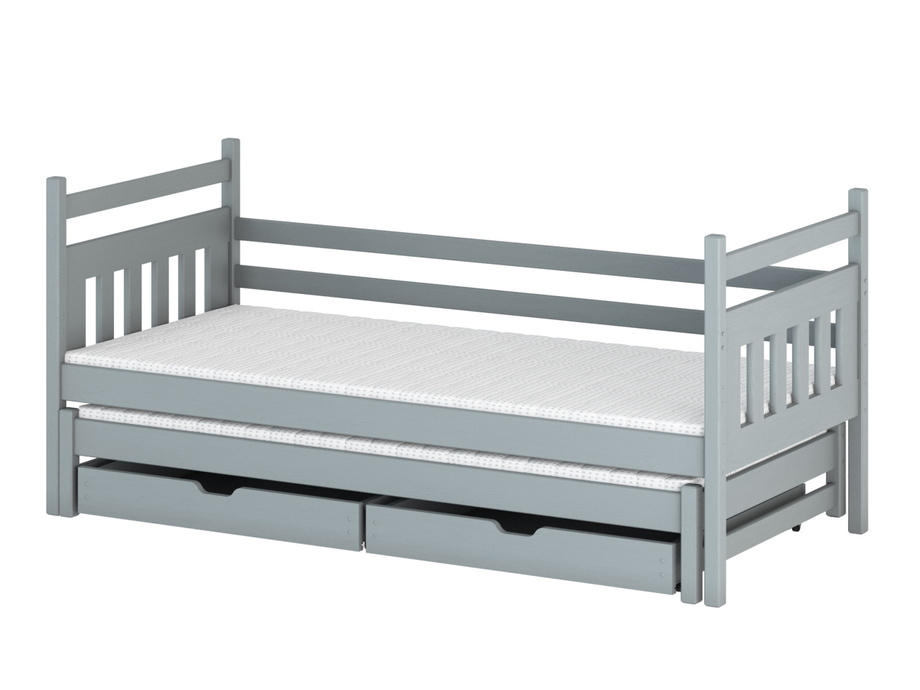 Dvigulė vaikiška lova su stalčiais DANIEL 80x200 8 Dvigulė vaikiška lova su stalčiais DANIEL 80x200 8