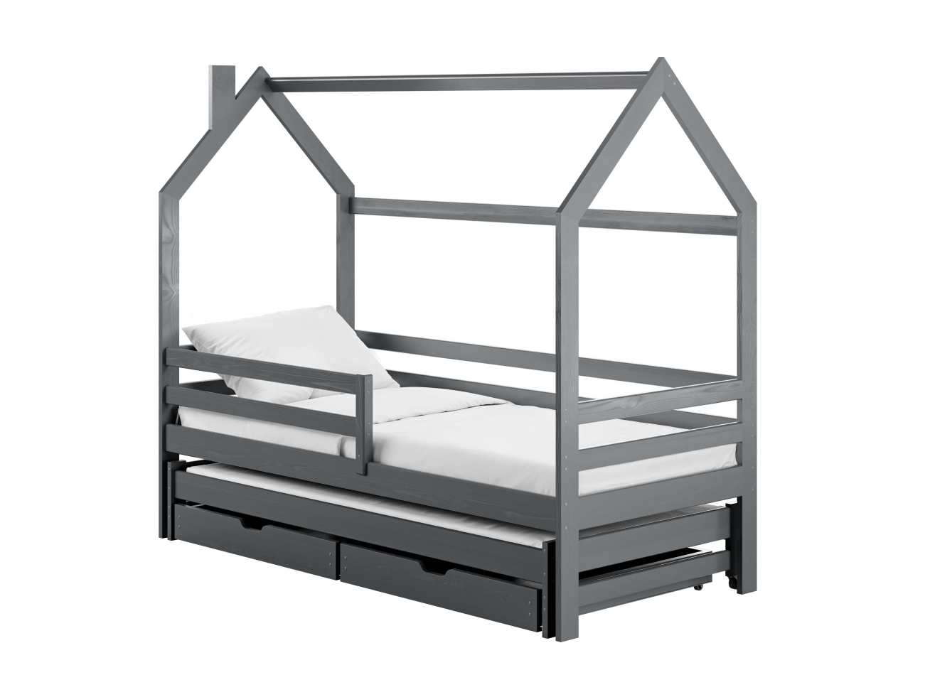 Dvigulė vaikiška lova su stalčiais DISNEY 80x200 8