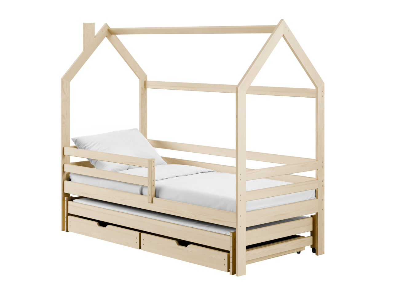 Dvigulė vaikiška lova su stalčiais DANIEL 90x200 11 Dvigulė vaikiška lova su stalčiais DANIEL 90x200 11