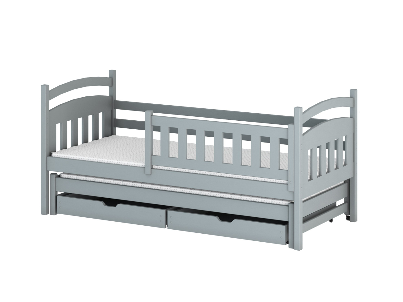 Dvigulė vaikiška lova su stalčiais GALAXY 80x160 11 Dvigulė vaikiška lova su stalčiais GALAXY 80x160 11