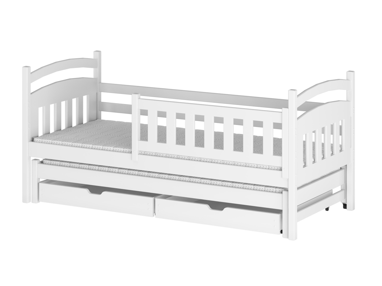 Dvigulė vaikiška lova su stalčiais GALAXY 80x180 8 Dvigulė vaikiška lova su stalčiais GALAXY 80x180 8