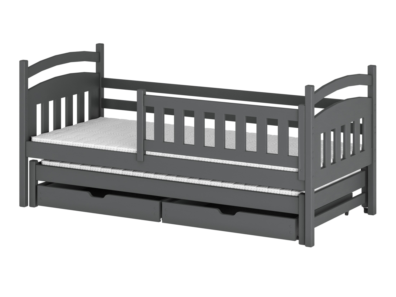 Dvigulė vaikiška lova su stalčiais GALAXY 80x200 9 Dvigulė vaikiška lova su stalčiais GALAXY 80x200 9