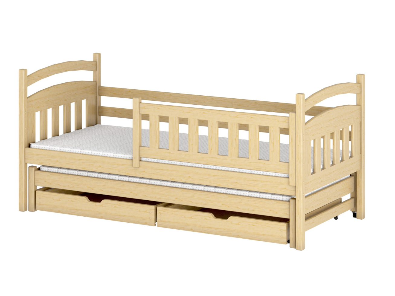 Dvigulė vaikiška lova su stalčiais GALAXY 90x190 12 Dvigulė vaikiška lova su stalčiais GALAXY 90x190 12