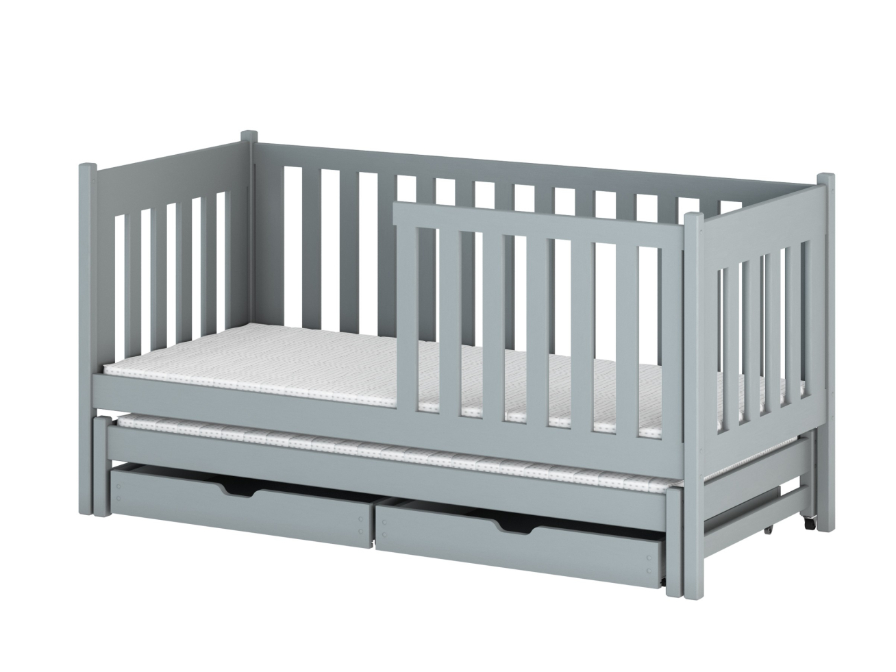 Dvigulė vaikiška lova su stalčiais KAJA 90x200 21 Dvigulė vaikiška lova su stalčiais KAJA 90x200 21