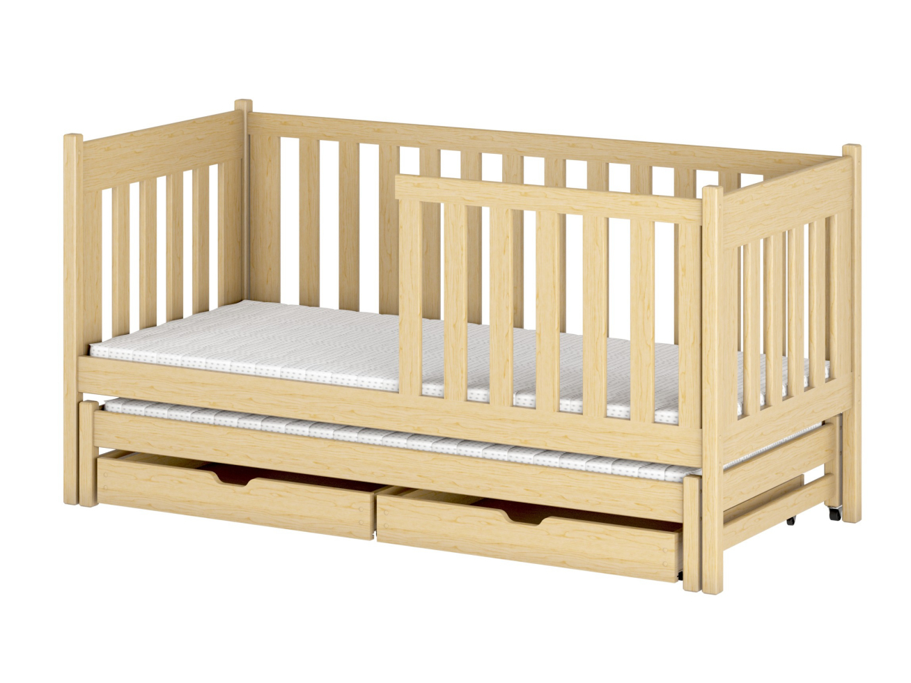 Dvigulė vaikiška lova su stalčiais KAJA 90x200 22 Dvigulė vaikiška lova su stalčiais KAJA 90x200 22