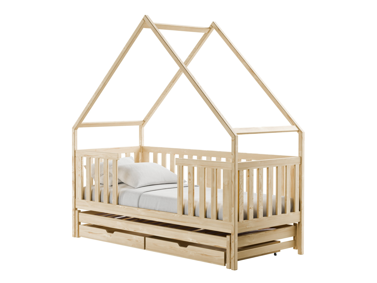 Dvigulė vaikiška lova su stalčiais MAGIC 80x180 8 Dvigulė vaikiška lova su stalčiais MAGIC 80x180 8