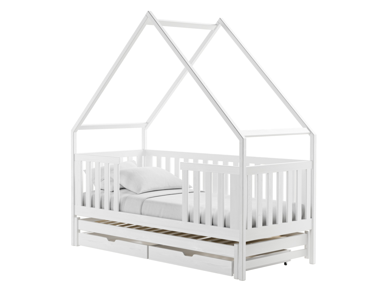 Dvigulė vaikiška lova su stalčiais MAGIC 80x200 5 Dvigulė vaikiška lova su stalčiais MAGIC 80x200 5