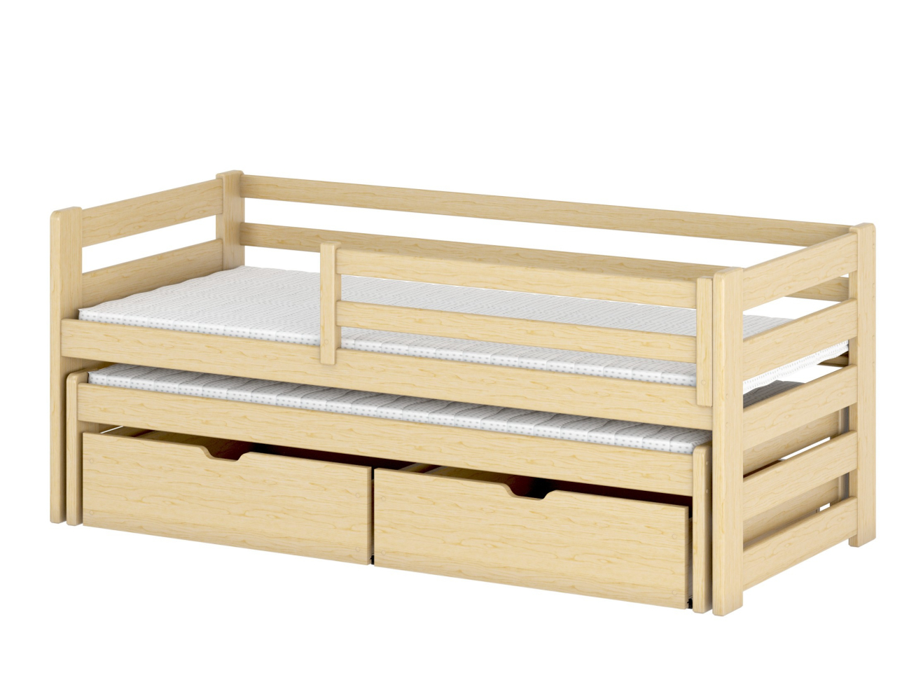 Dvigulė vaikiška lova su stalčiais SENSO 80x200 23 Dvigulė vaikiška lova su stalčiais SENSO 80x200 23