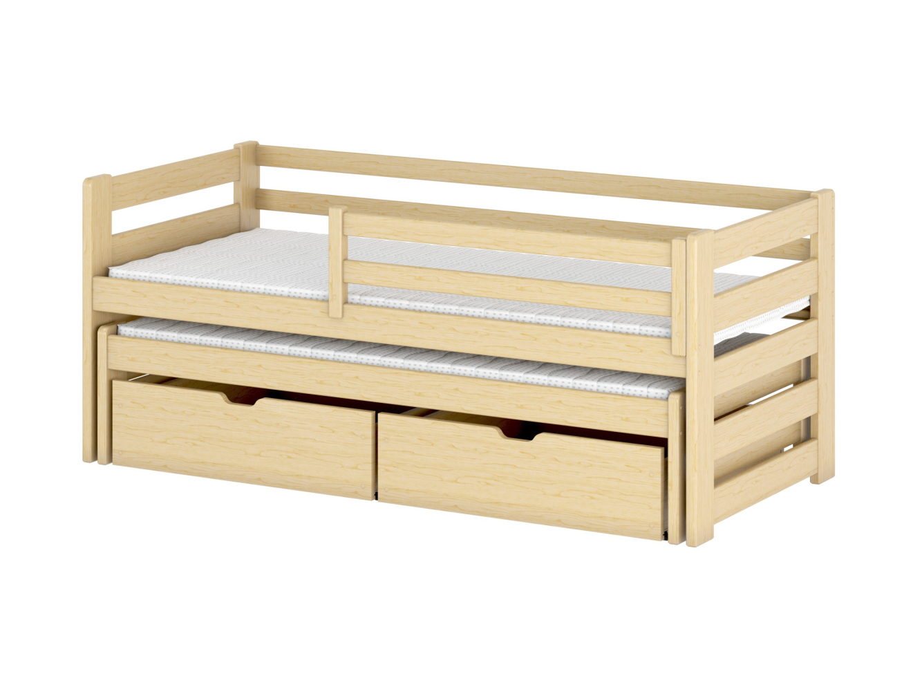 Dvigulė vaikiška lova su stalčiais SENSO 90x200 23 Dvigulė vaikiška lova su stalčiais SENSO 90x200 23