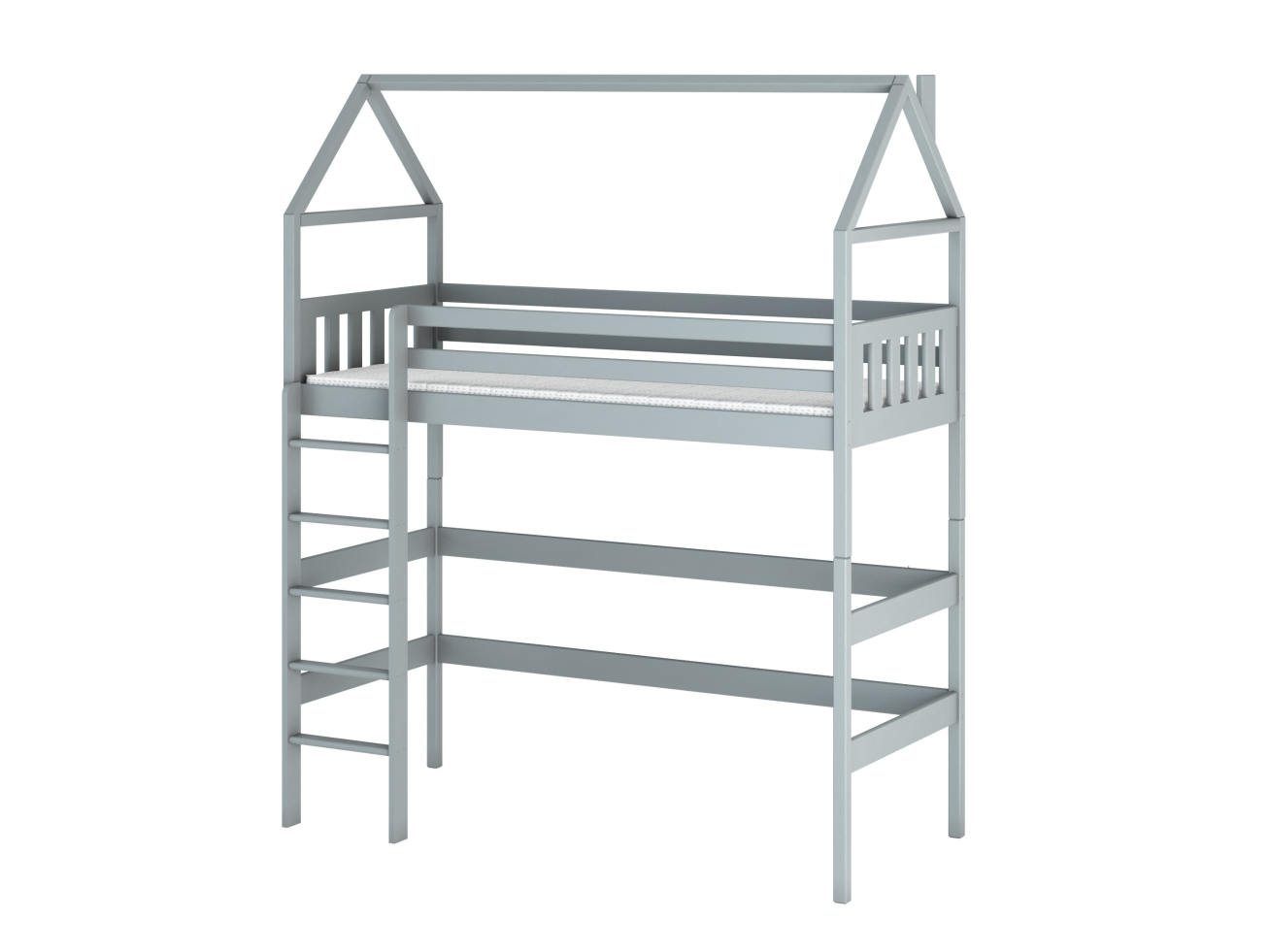 Antresolė lova namelis GLORIA 80x160 8 Antresolė lova namelis GLORIA 80x160 8