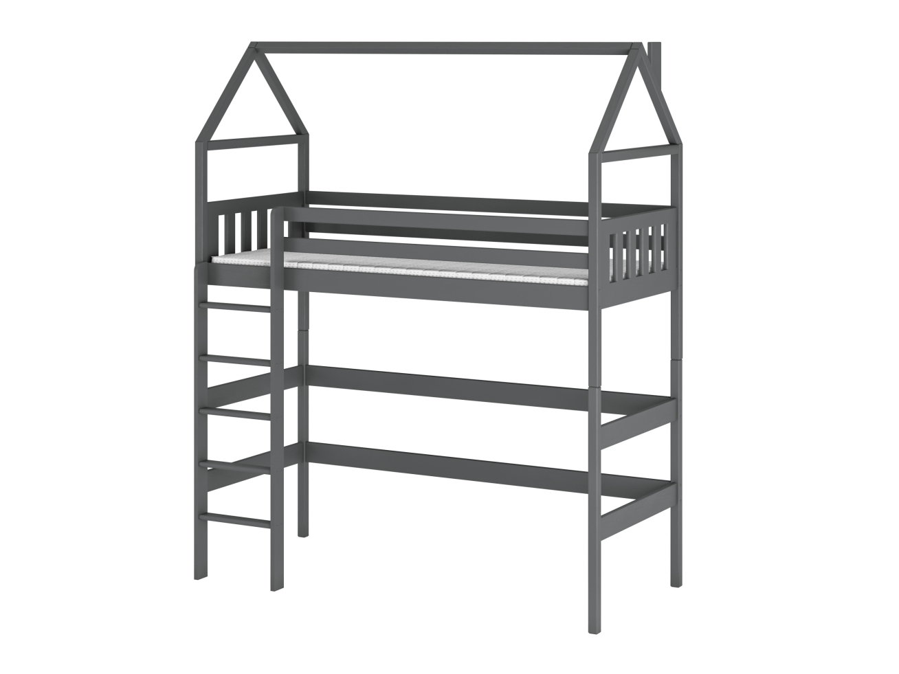 Antresolė lova namelis GLORIA 80x180 7 Antresolė lova namelis GLORIA 80x180 7