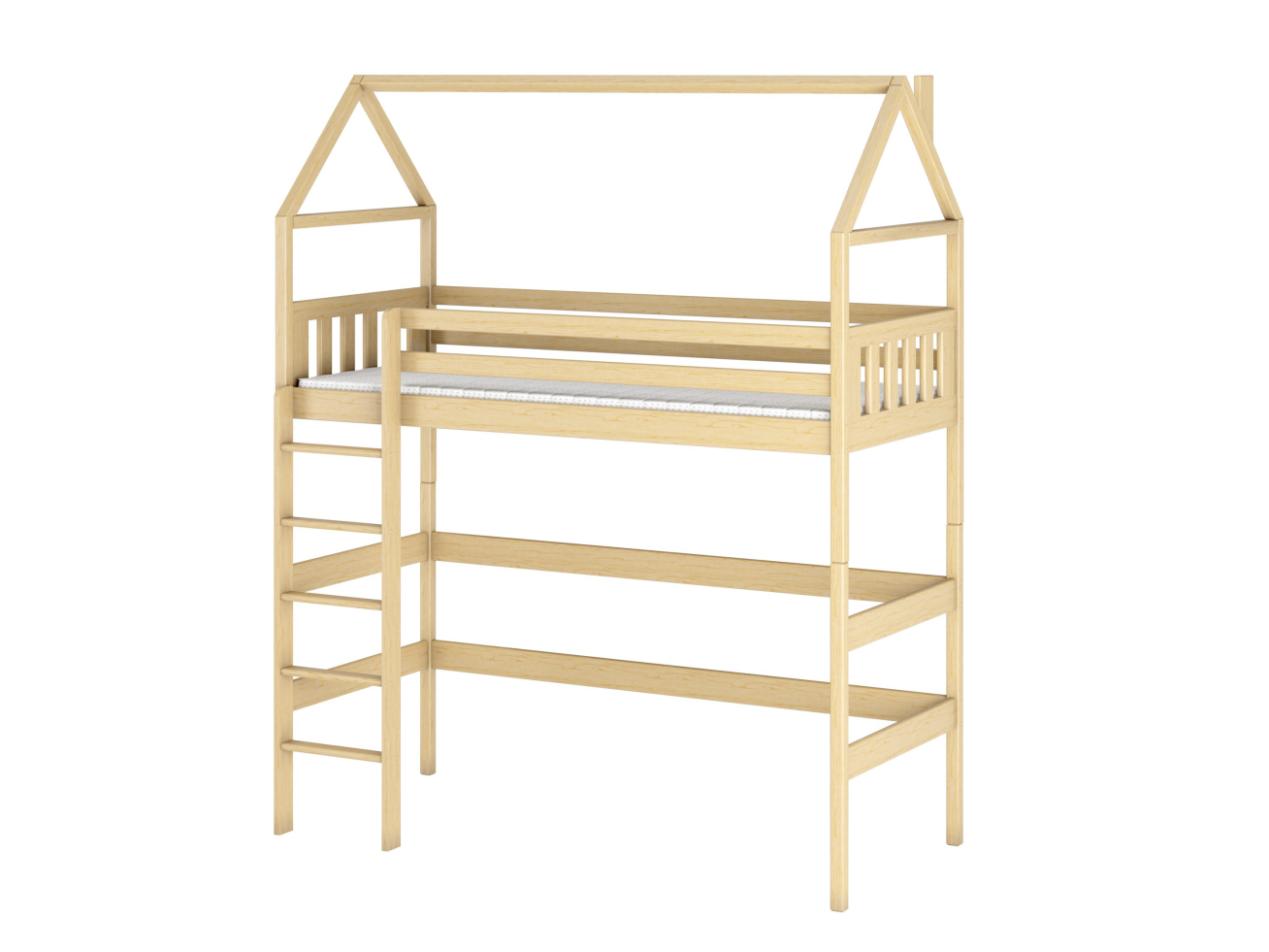 Antresolė lova namelis GLORIA 80x200 9