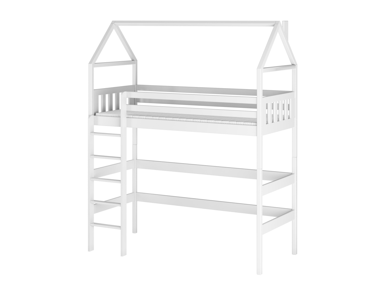 Antresolė lova namelis GLORIA 90x190 6 Antresolė lova namelis GLORIA 90x190 6