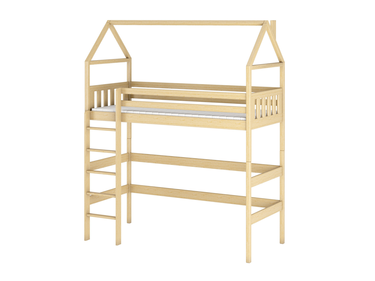 Antresolė lova namelis GLORIA 90x200 9