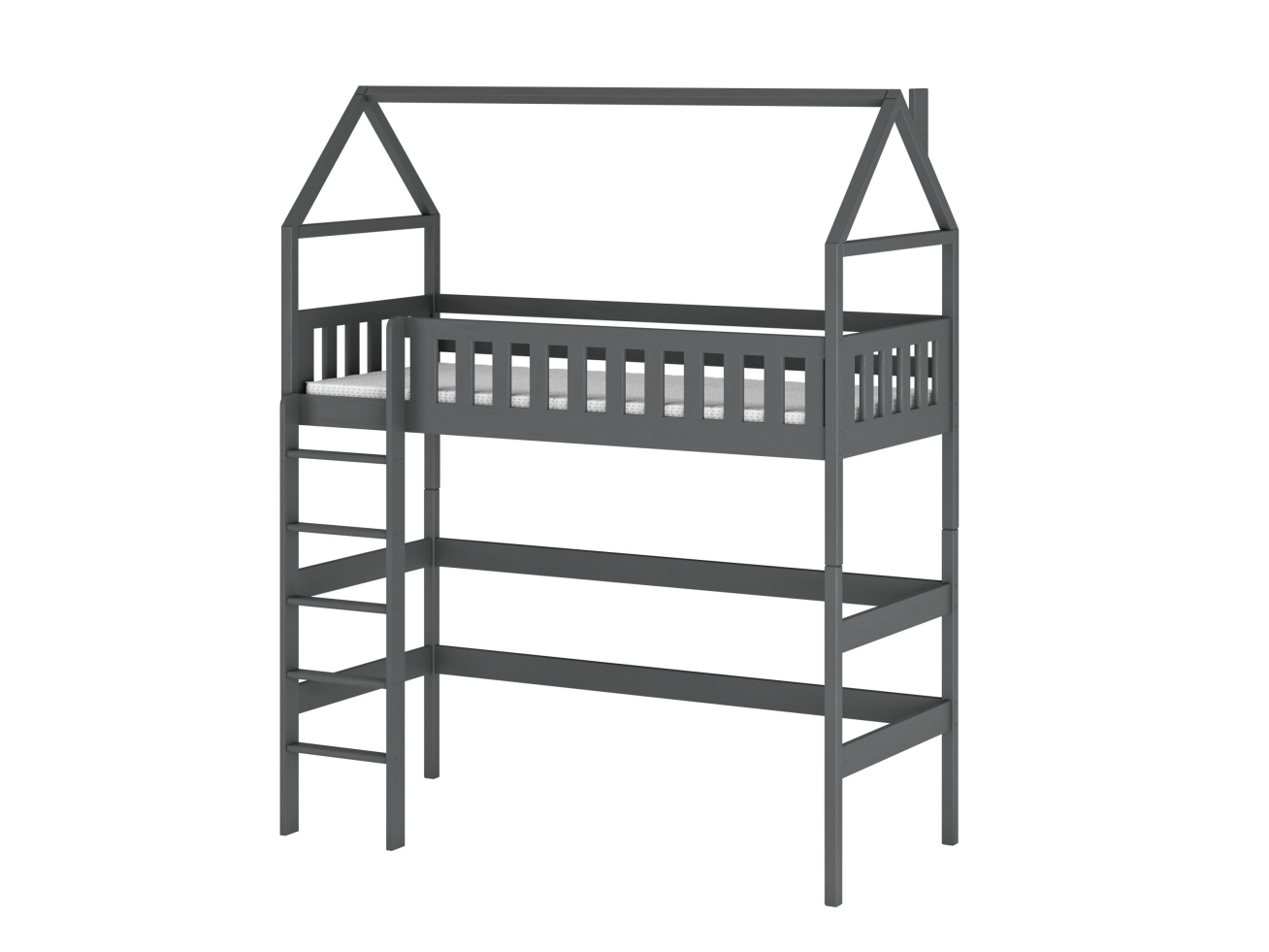 Antresolė lova namelis OTYLIA 80x180 8 Antresolė lova namelis OTYLIA 80x180 8