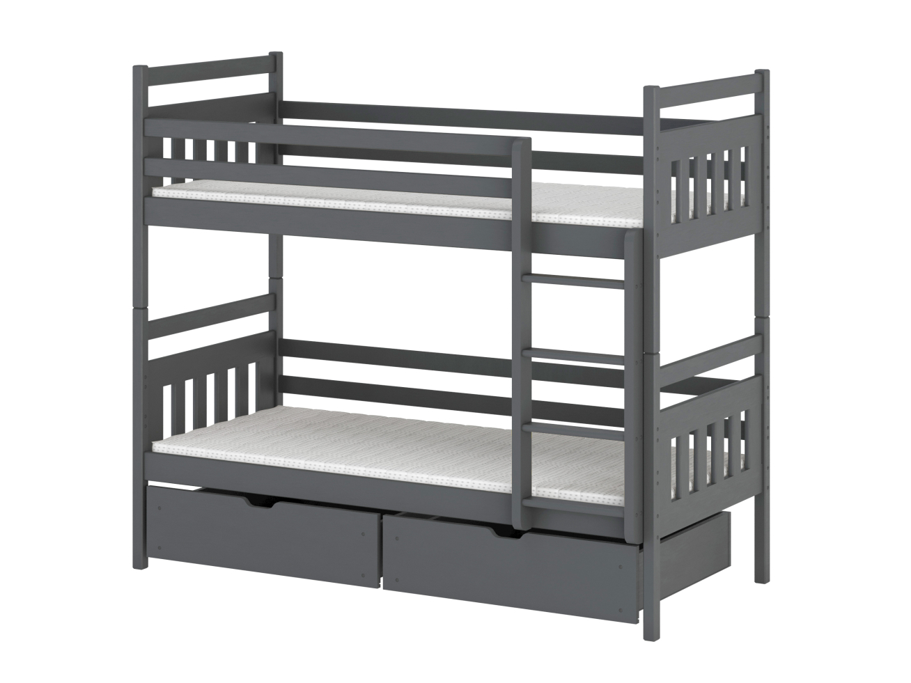 Dviaukštė vaikiška lova su stalčiais ADAS 80x160 5 Dviaukštė vaikiška lova su stalčiais ADAS 80x160 5