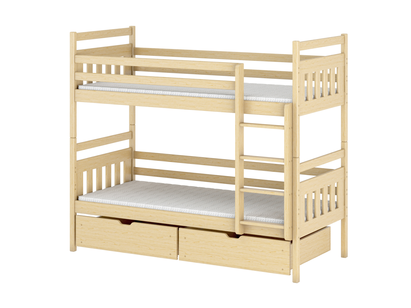 Dviaukštė vaikiška lova su stalčiais ADAS 80x160 7 Dviaukštė vaikiška lova su stalčiais ADAS 80x160 7