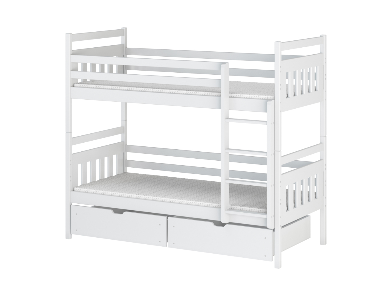 Dviaukštė vaikiška lova su stalčiais ADAS 80x200 4 Dviaukštė vaikiška lova su stalčiais ADAS 80x200 4
