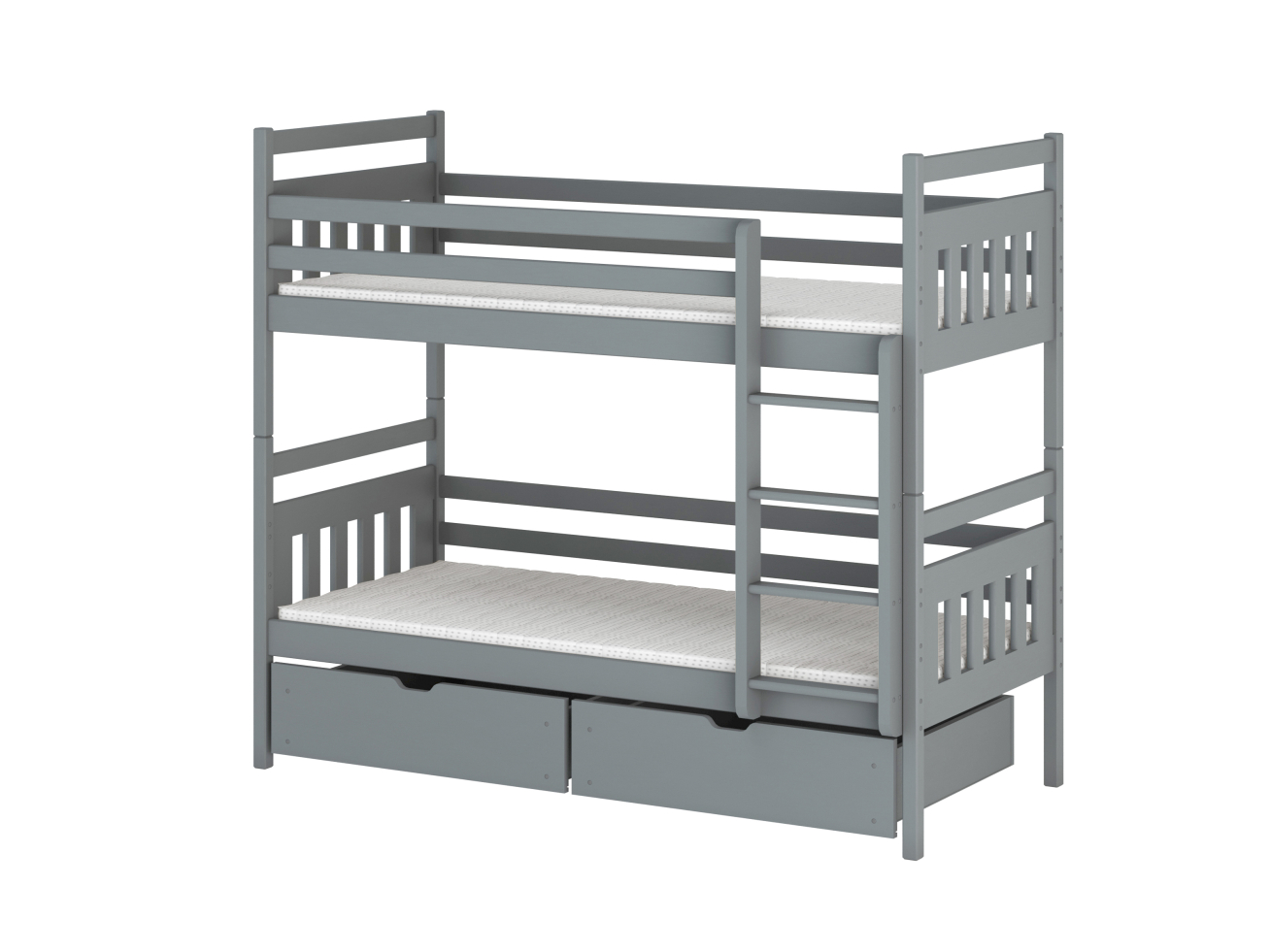 Dviaukštė vaikiška lova su stalčiais ADAS 80x200 6