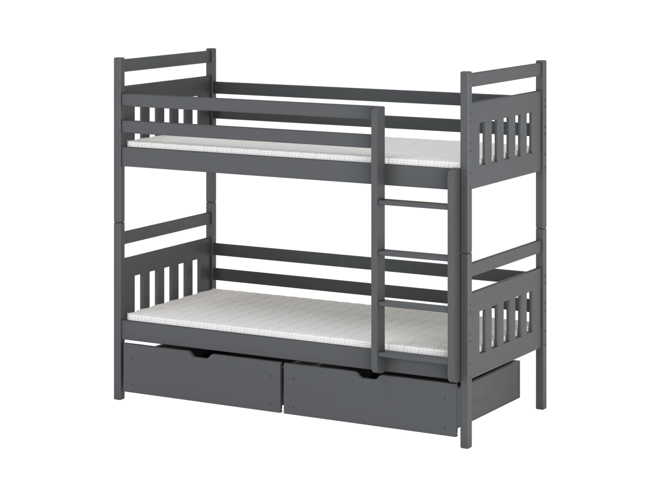 Dviaukštė vaikiška lova su stalčiais ADAS 80x200 5 Dviaukštė vaikiška lova su stalčiais ADAS 80x200 5