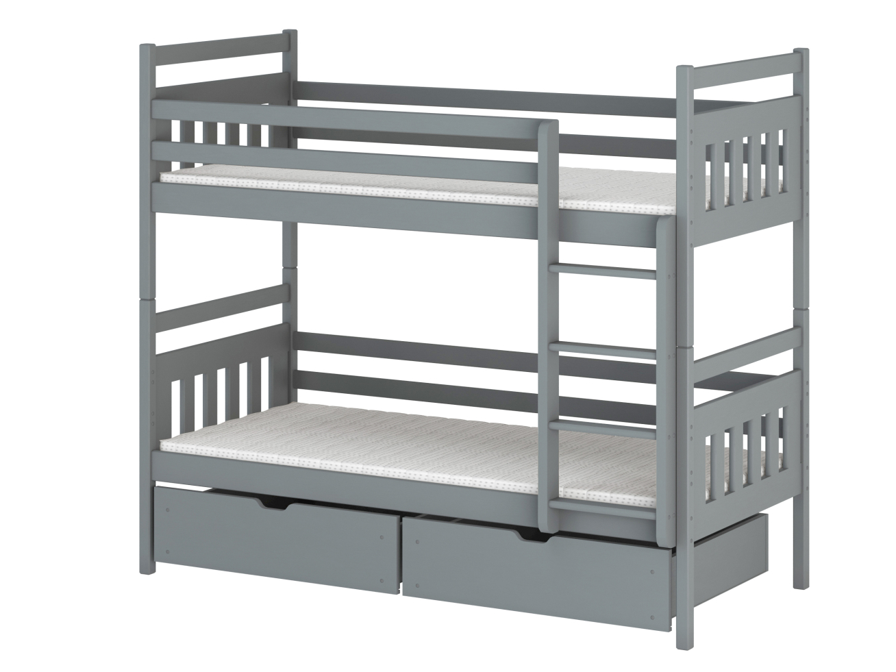 Dviaukštė vaikiška lova su stalčiais ADAS 90x200 6 Dviaukštė vaikiška lova su stalčiais ADAS 90x200 6