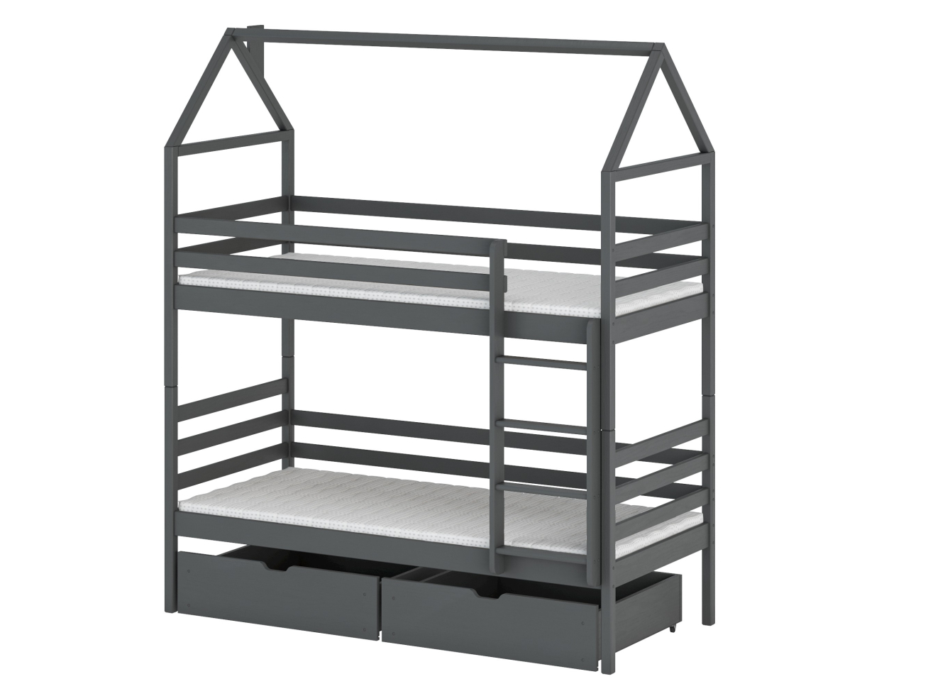 Dviaukštė vaikiška lova su stalčiais ALEX 80x160 9 Dviaukštė vaikiška lova su stalčiais ALEX 80x160 9