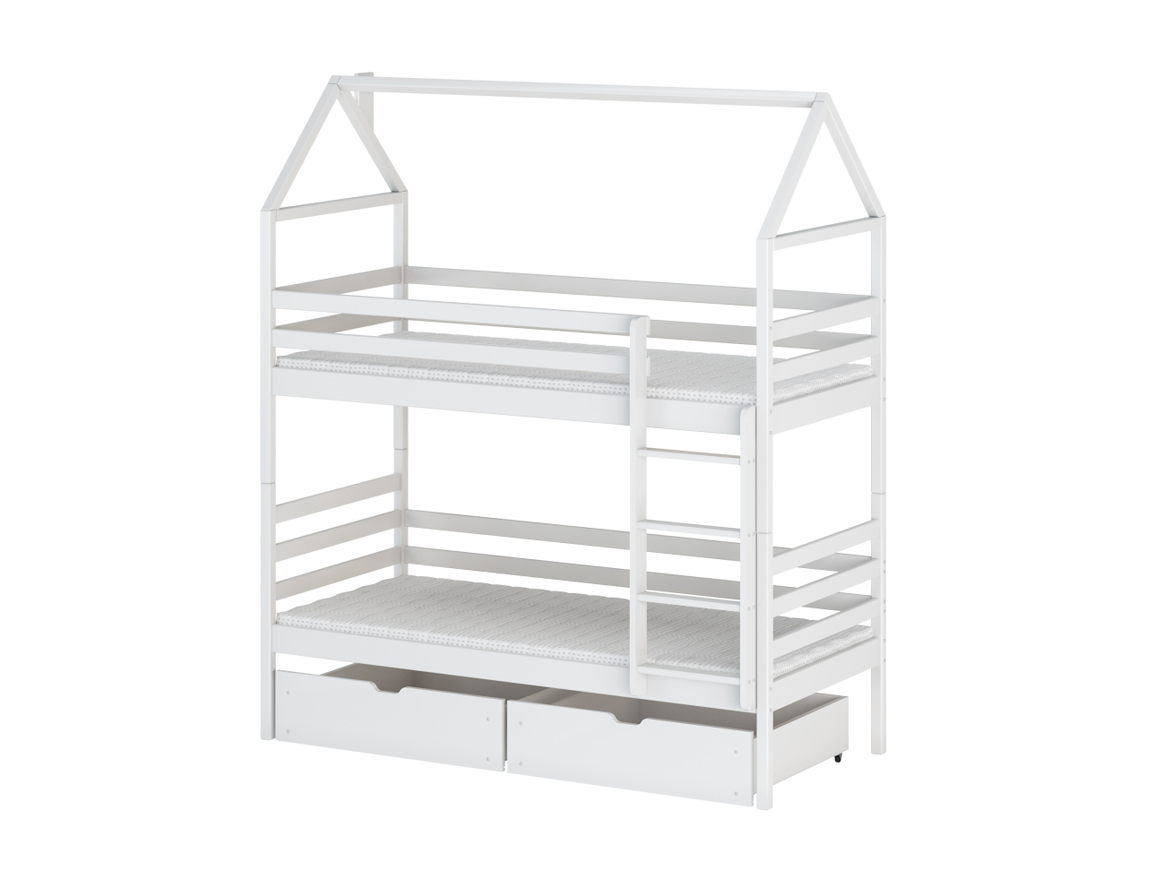 Dviaukštė vaikiška lova su stalčiais ALEX 80x180 8