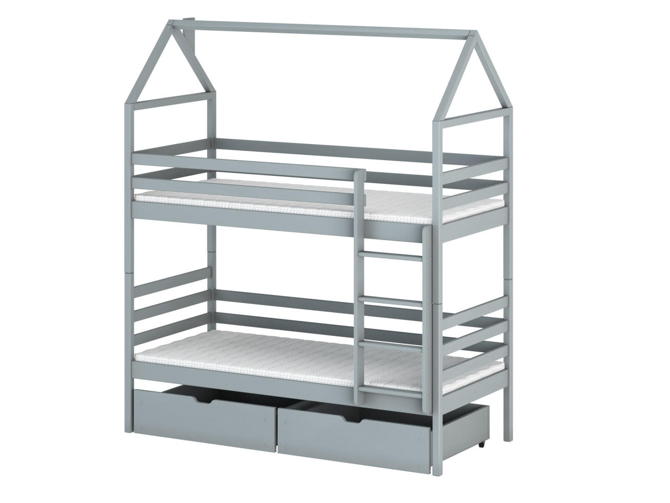 Dviaukštė vaikiška lova su stalčiais ALEX 80x180 10