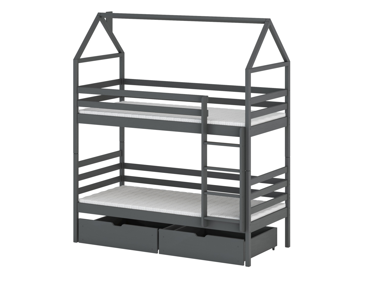 Dviaukštė vaikiška lova su stalčiais ALEX 80x180 9 Dviaukštė vaikiška lova su stalčiais ALEX 80x180 9