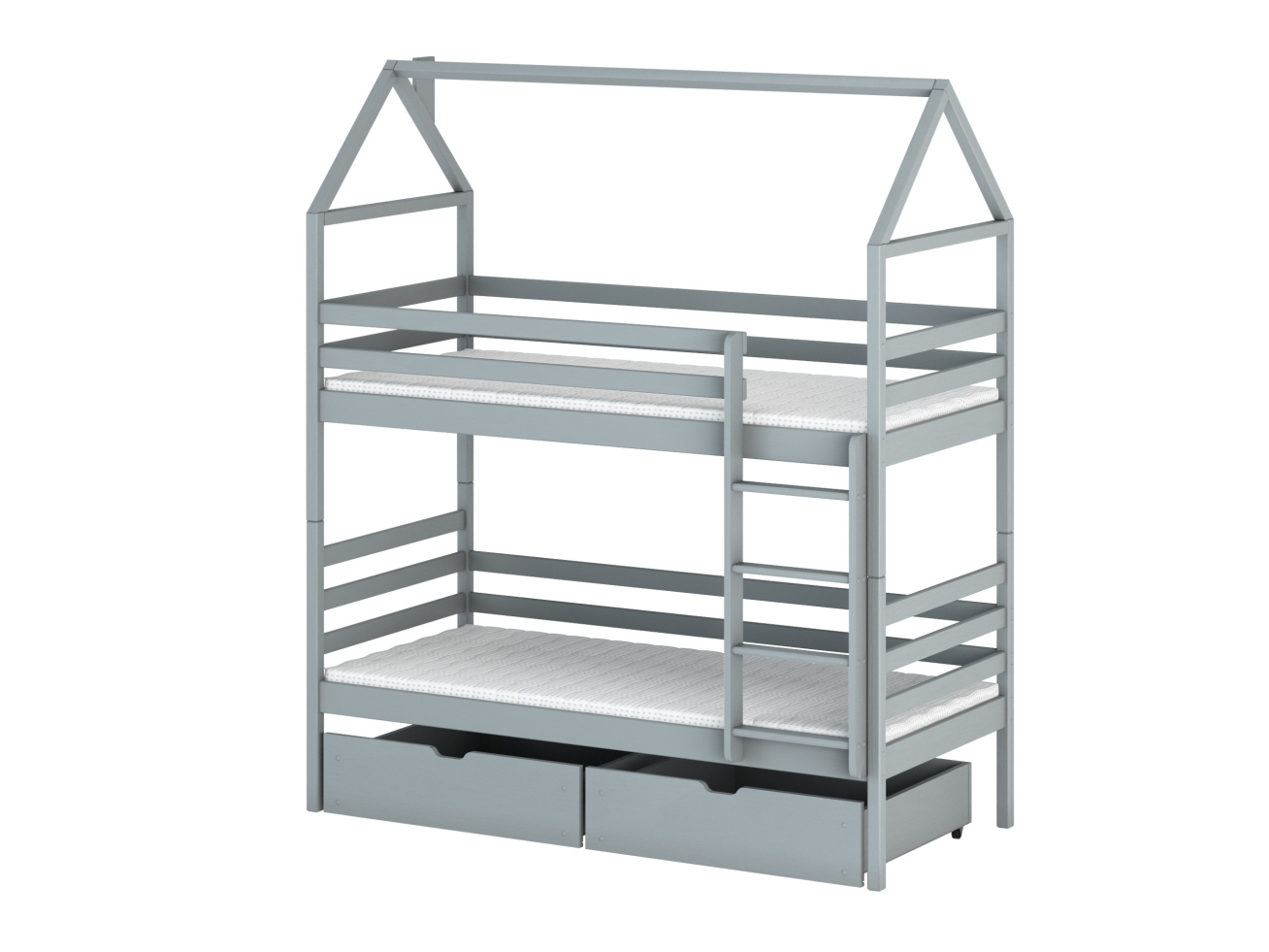 Dviaukštė vaikiška lova su stalčiais ALEX 80x200 10 Dviaukštė vaikiška lova su stalčiais ALEX 80x200 10