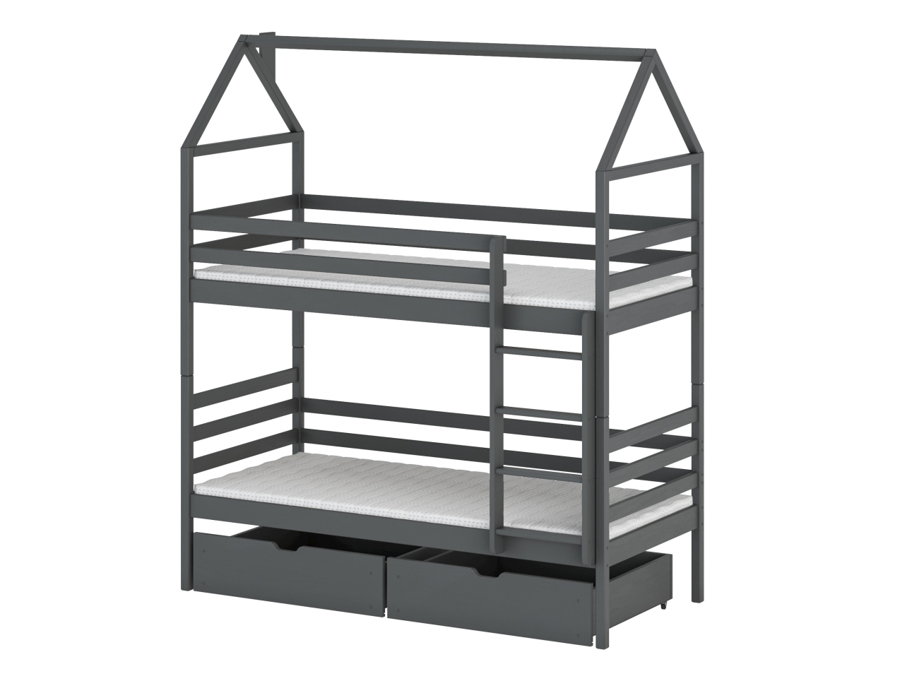 Dviaukštė vaikiška lova su stalčiais ALEX 80x200 9 Dviaukštė vaikiška lova su stalčiais ALEX 80x200 9