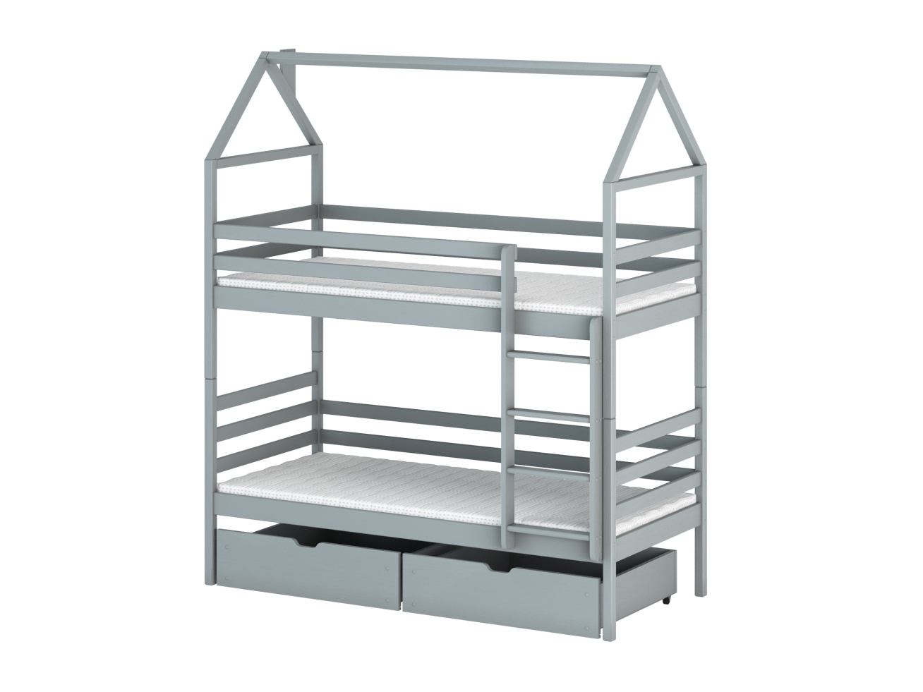Dviaukštė vaikiška lova su stalčiais ALEX 90x190 10