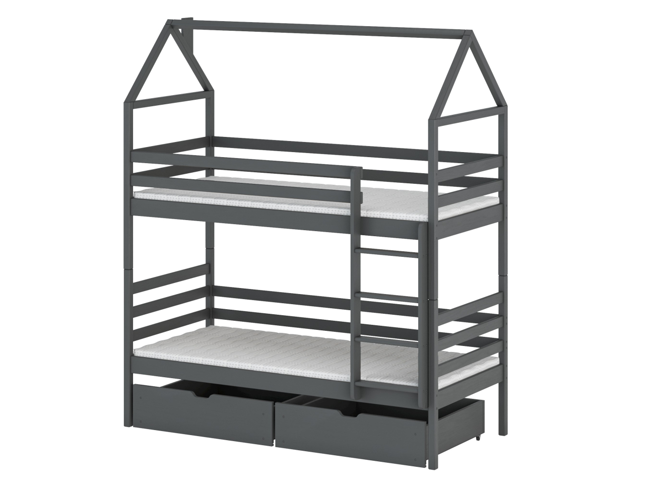 Dviaukštė vaikiška lova su stalčiais ALEX 90x190 9 Dviaukštė vaikiška lova su stalčiais ALEX 90x190 9