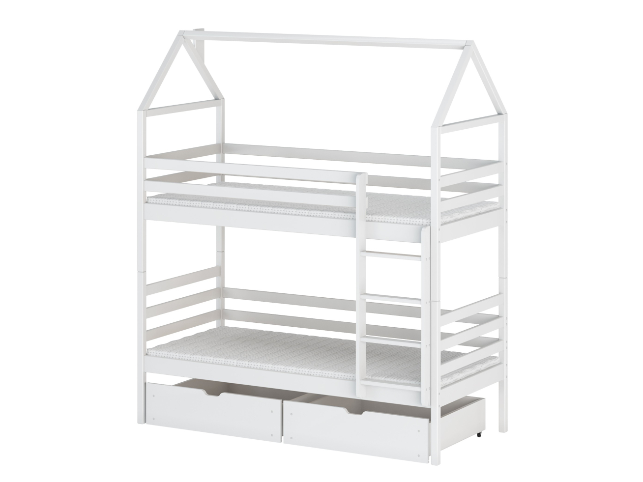 Dviaukštė vaikiška lova su stalčiais ALEX 90x200 8